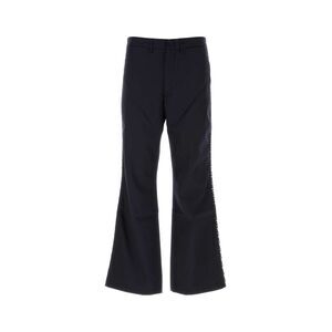 Wales Bonner Men Midnight Blue Cotton Pant